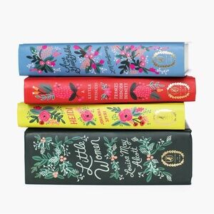 Rifle Paper Co. Colorful Floral Book Set of 4